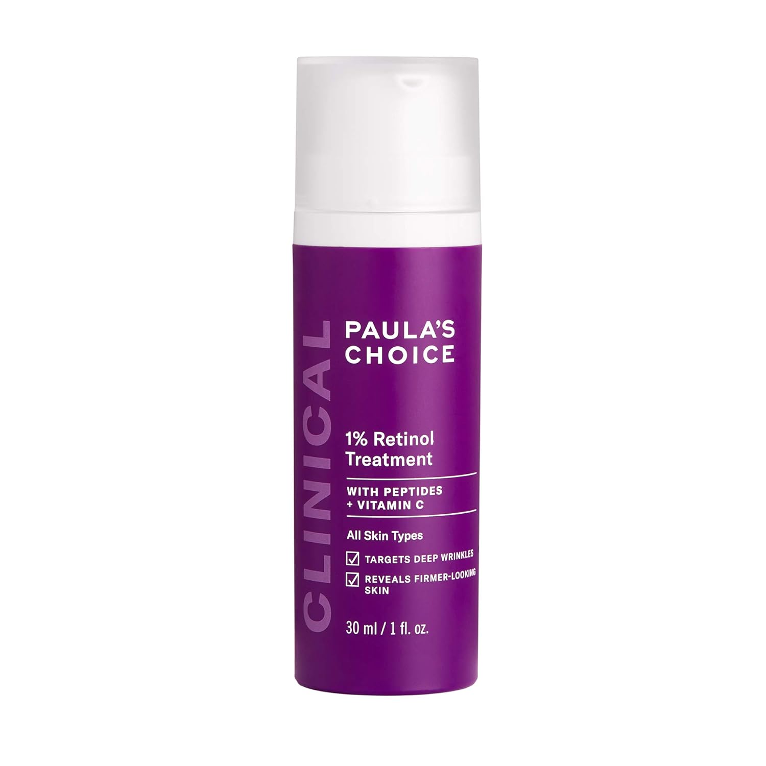 Крем-сыворотка с ретинолом 1% Paula’s Choice Clinical 1% Retinol Treatment, 30 мл